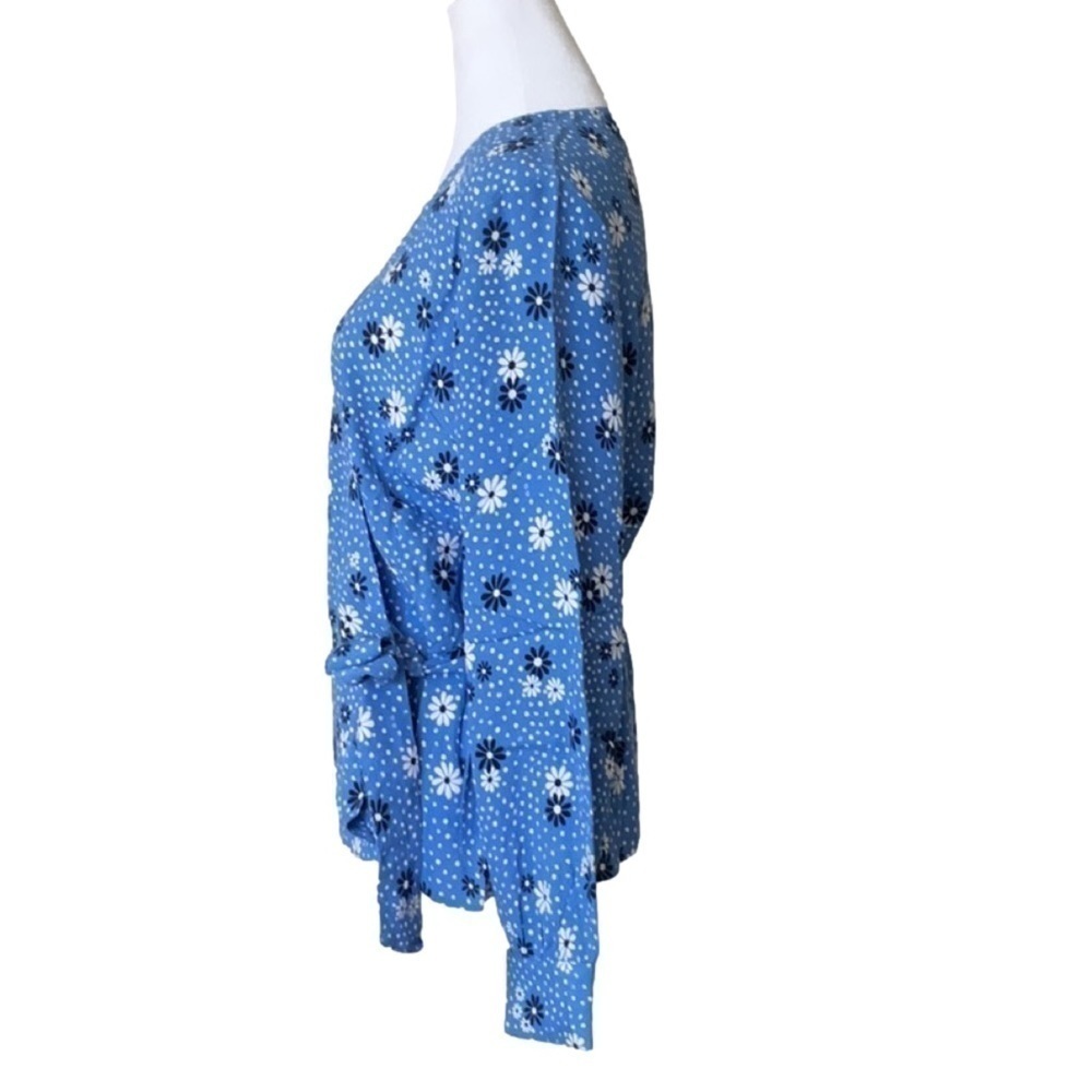 Talbots Faux Wrap Top, NWT - Picture 8 of 13